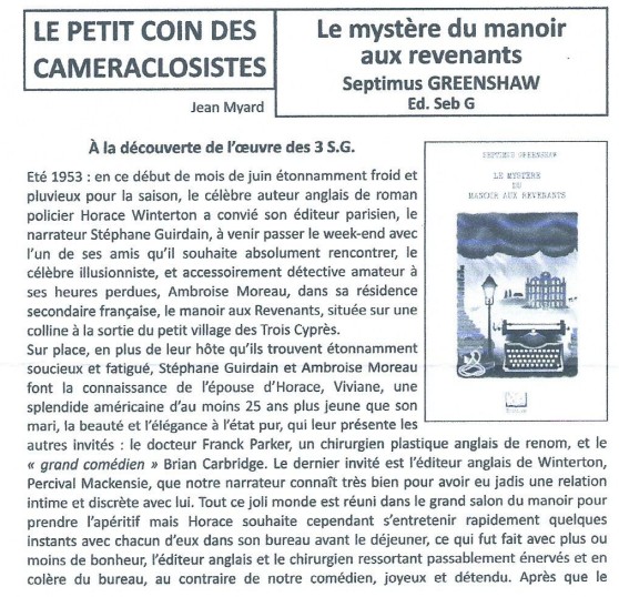 Article 1 Fanzine Noir Kaolin N°52 01/03/2025